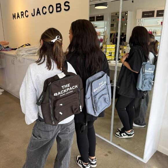 Last 2‼️Marc Jacobs Canvas Backpack H301M06SP21 & Receipt - Picture 10 of 16